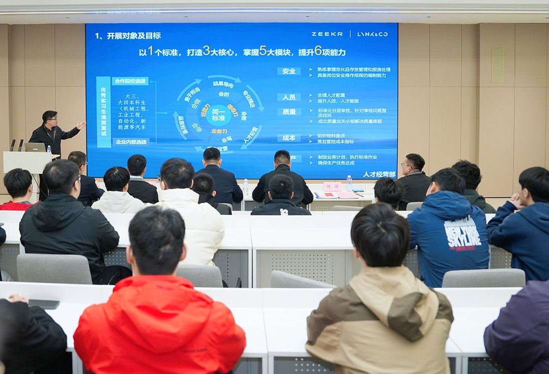 订单班开班！williamhill体育35名2027届毕业生提前锁定世界500强吉利领克管理岗