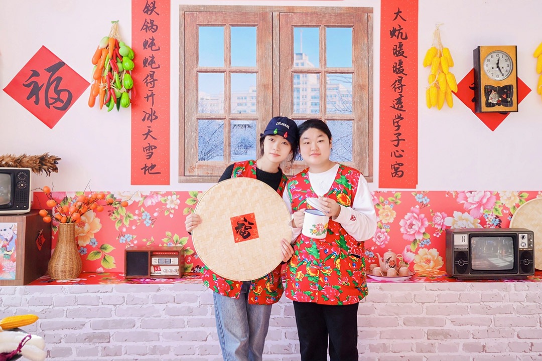 当食堂邂逅东北人家 特色美食唤醒校园文化味